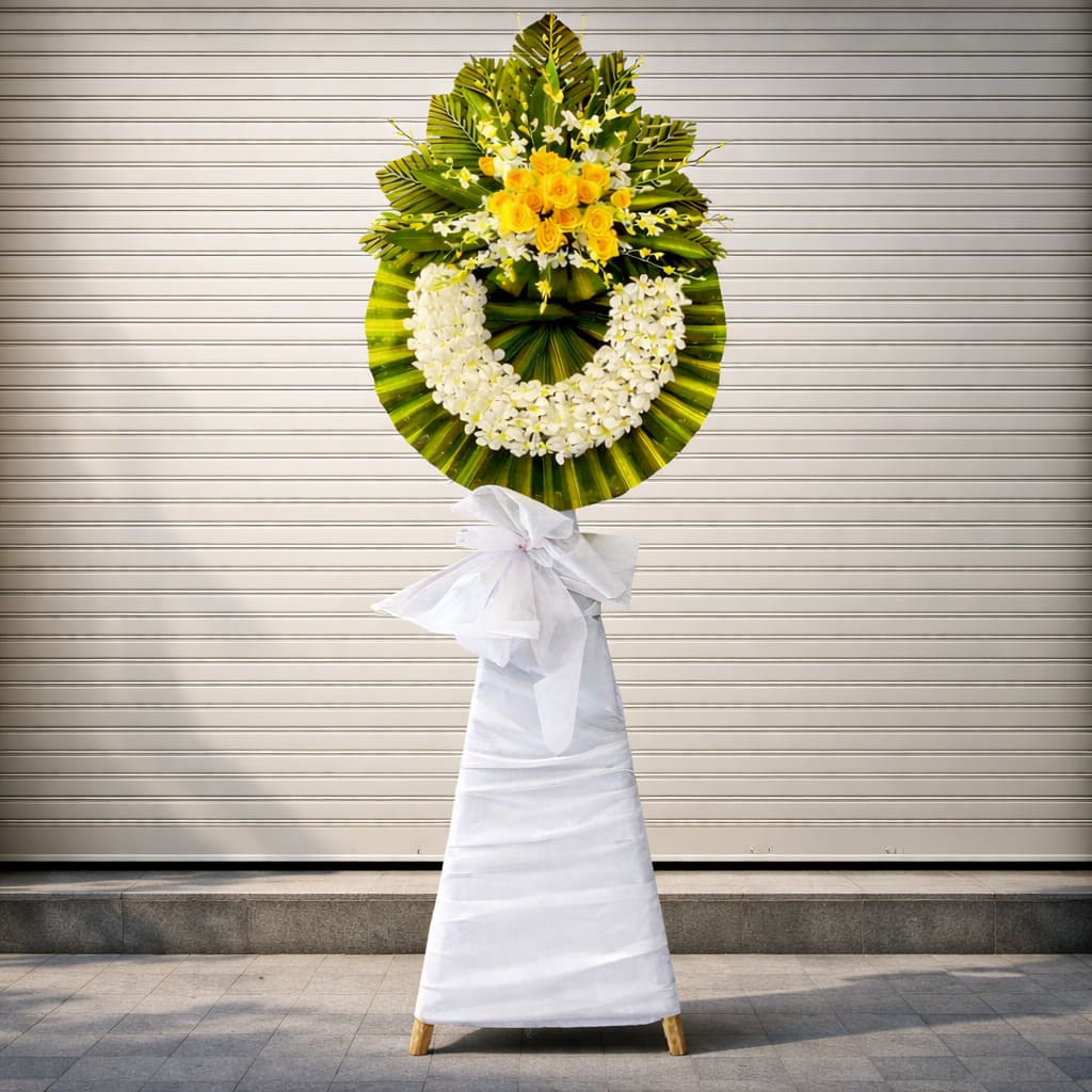 ke-hoa-chia-buon-thanh-kinh Kệ hoa chia buồn thành kính