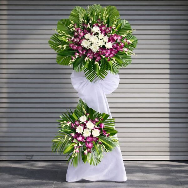 Kệ Hoa Đám Tang – Tĩnh Lặng An Bình