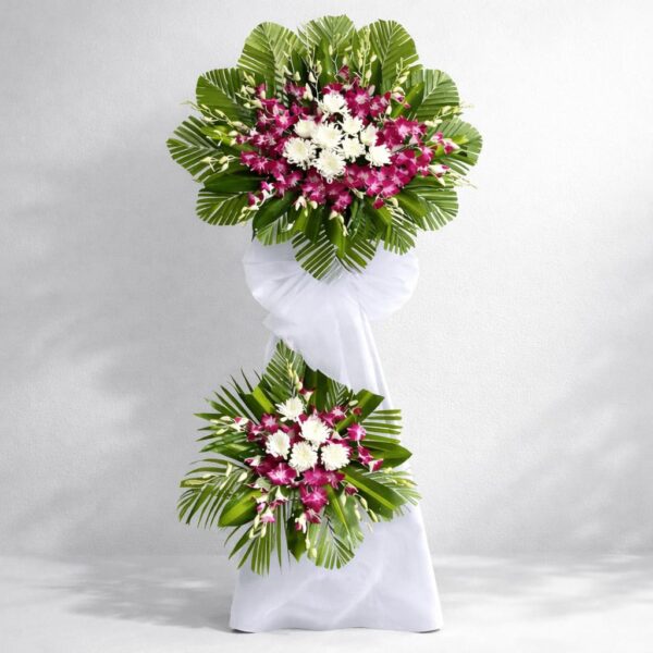 Kệ Hoa Đám Tang – Tĩnh Lặng An Bình